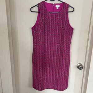 J. Crew Women’s Sheath Swift Tweed Sleeveless Lined Dress